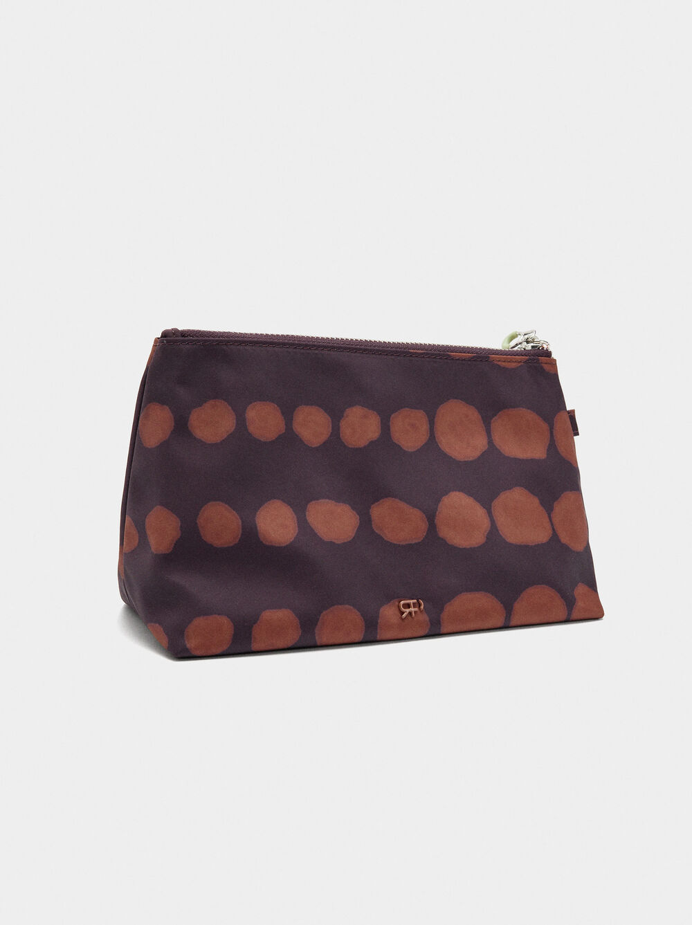 Neceser de nylon estampado