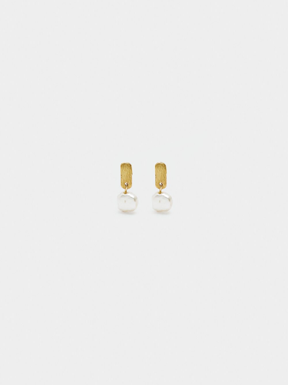 Earrings with freshwater pearls - 925 sterling silver
