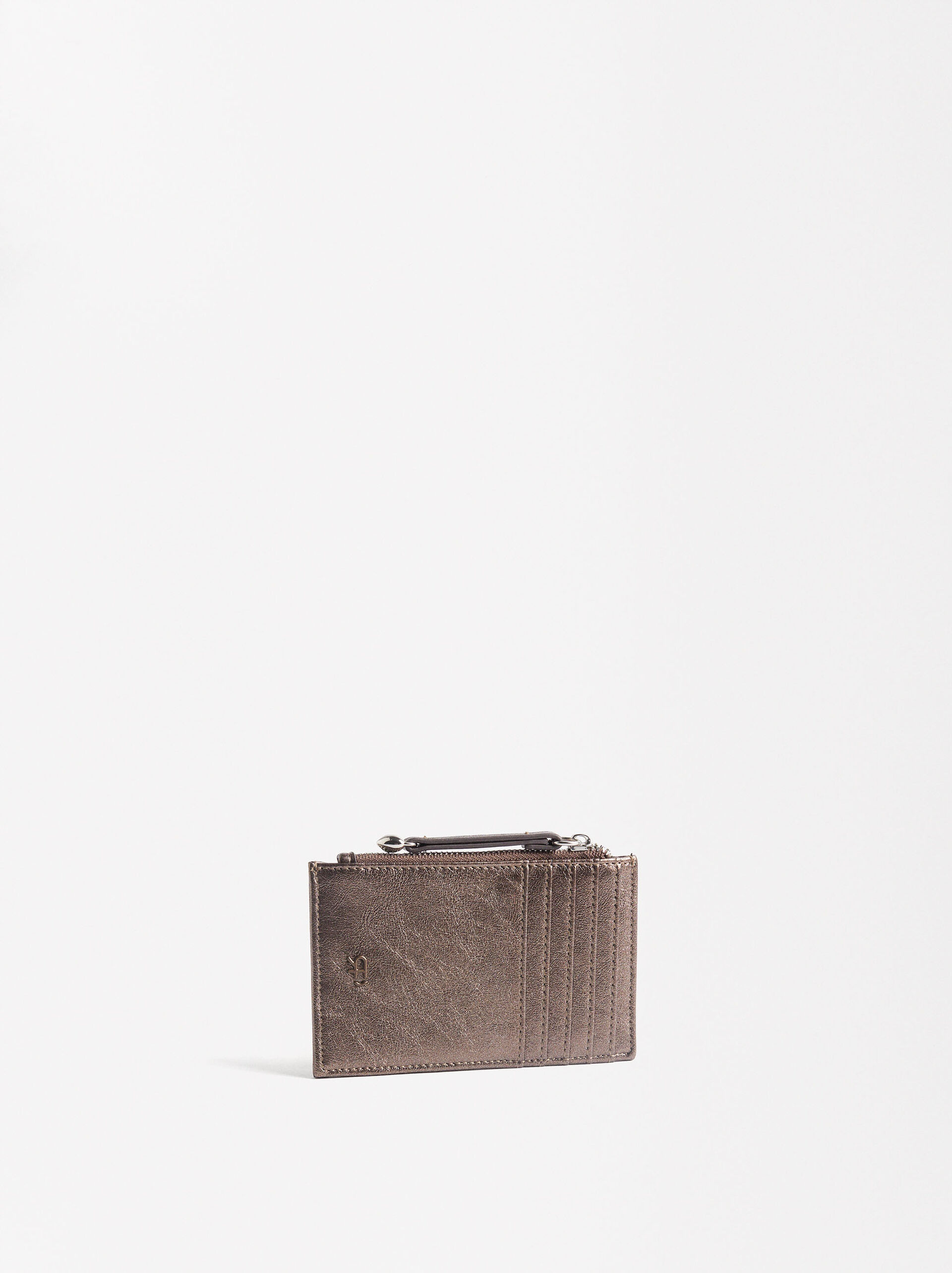 Card holder with studs image number 2.0