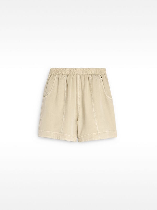 100% lyocell shorts
