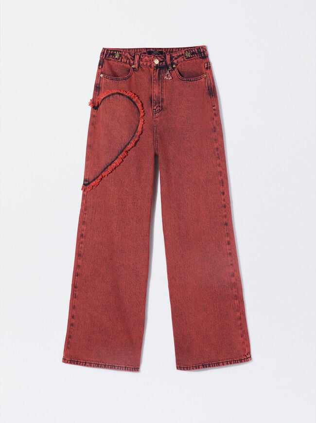 Online Exclusive - Heart Jeans image number 6.0