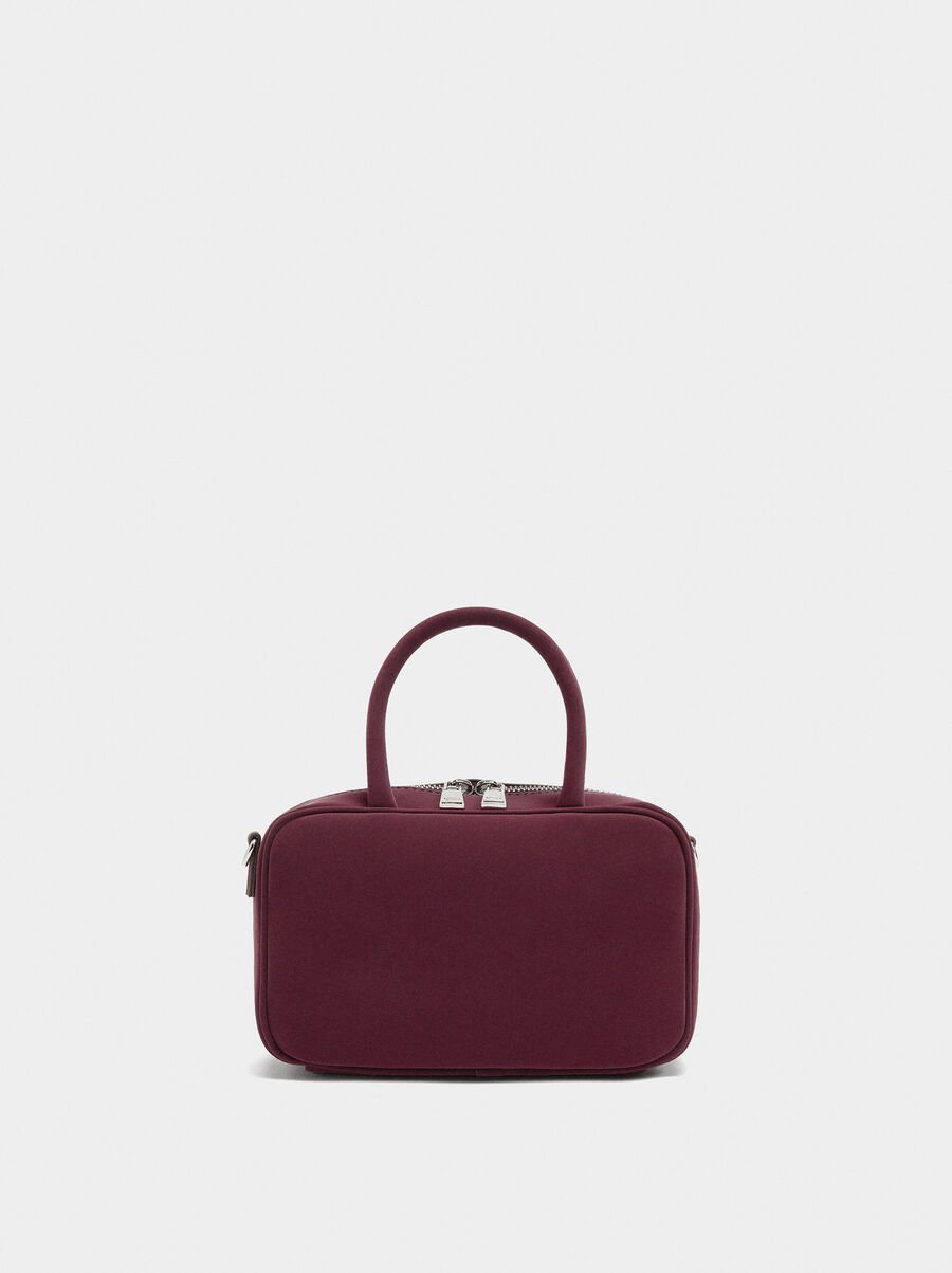 Bowling bag with soft texture