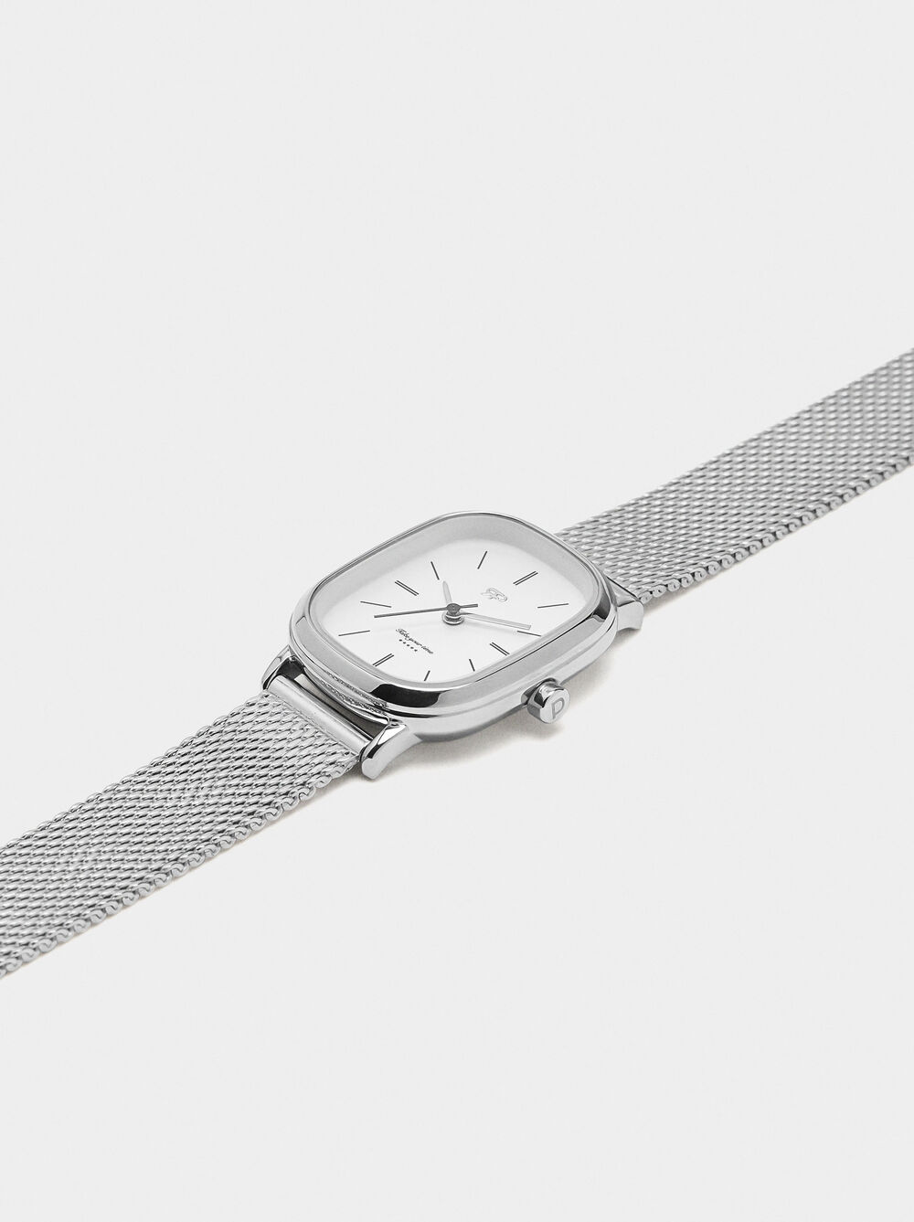 Stainless steel mesh watch