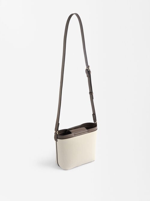 Borsa a tracolla stile secchio