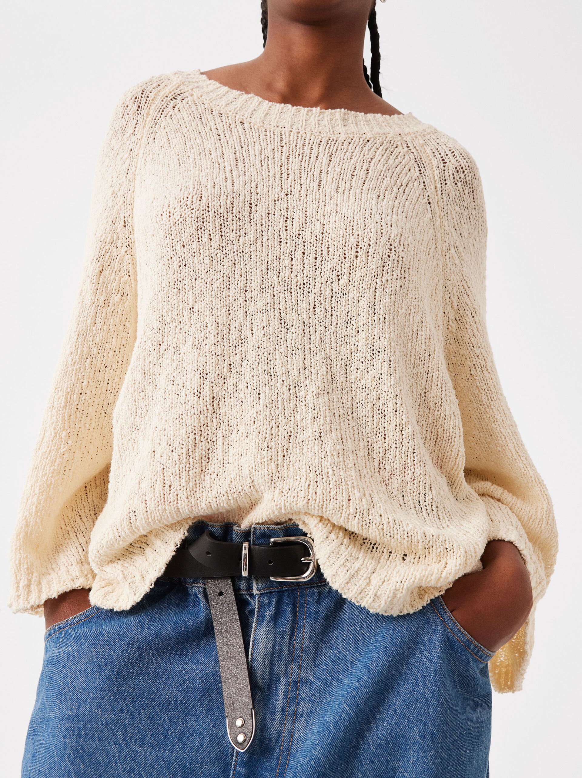Knit Sweater image number 6.0