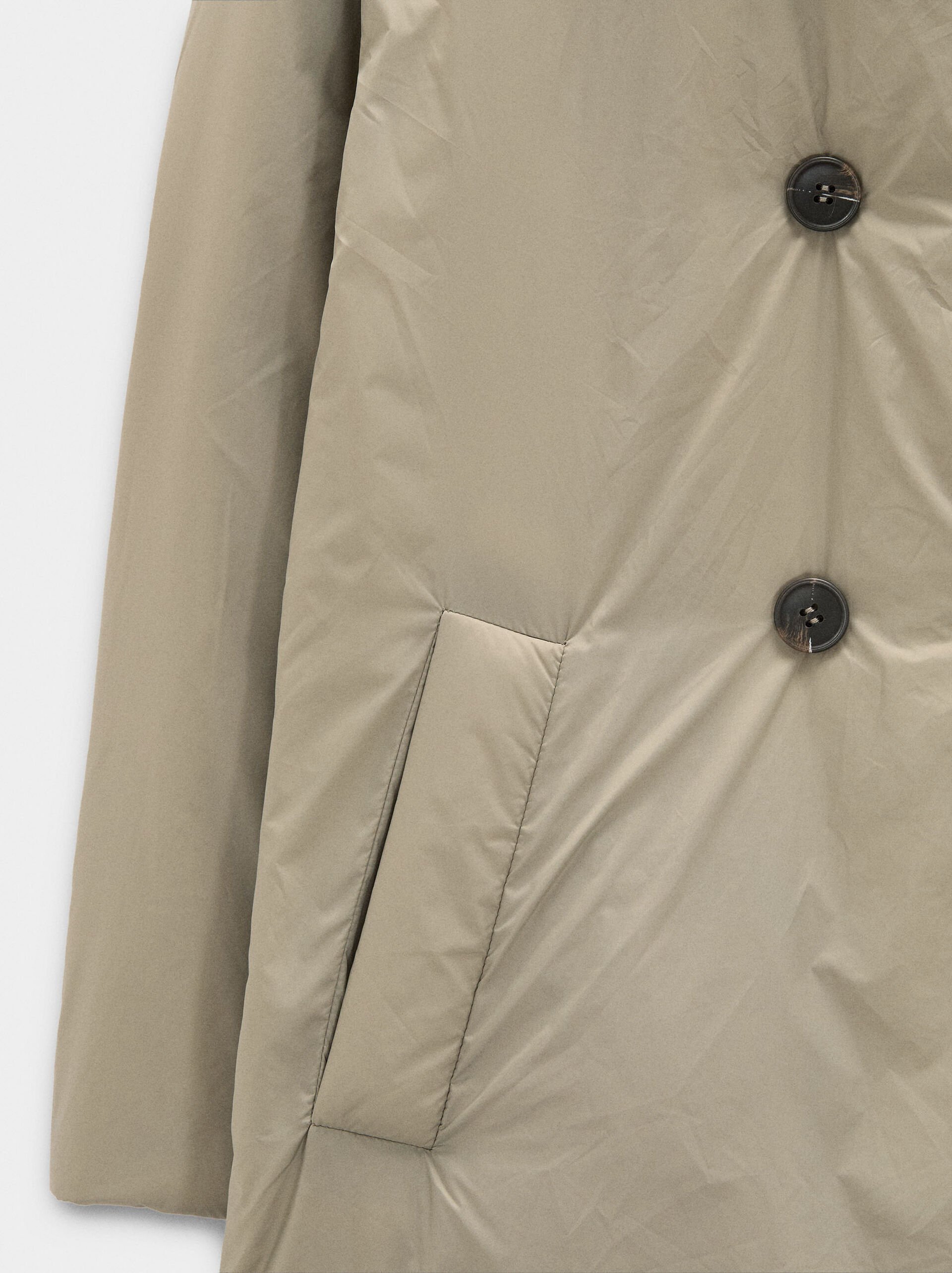 Manteau matelassé croisé image number 6.0