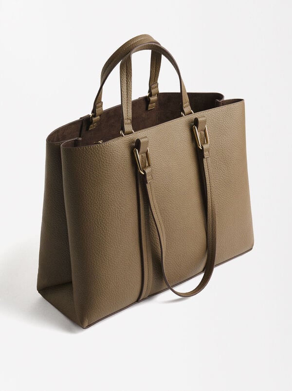 Double handle shopper bag