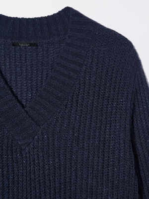Knit Sweater With Wool image number 6.0