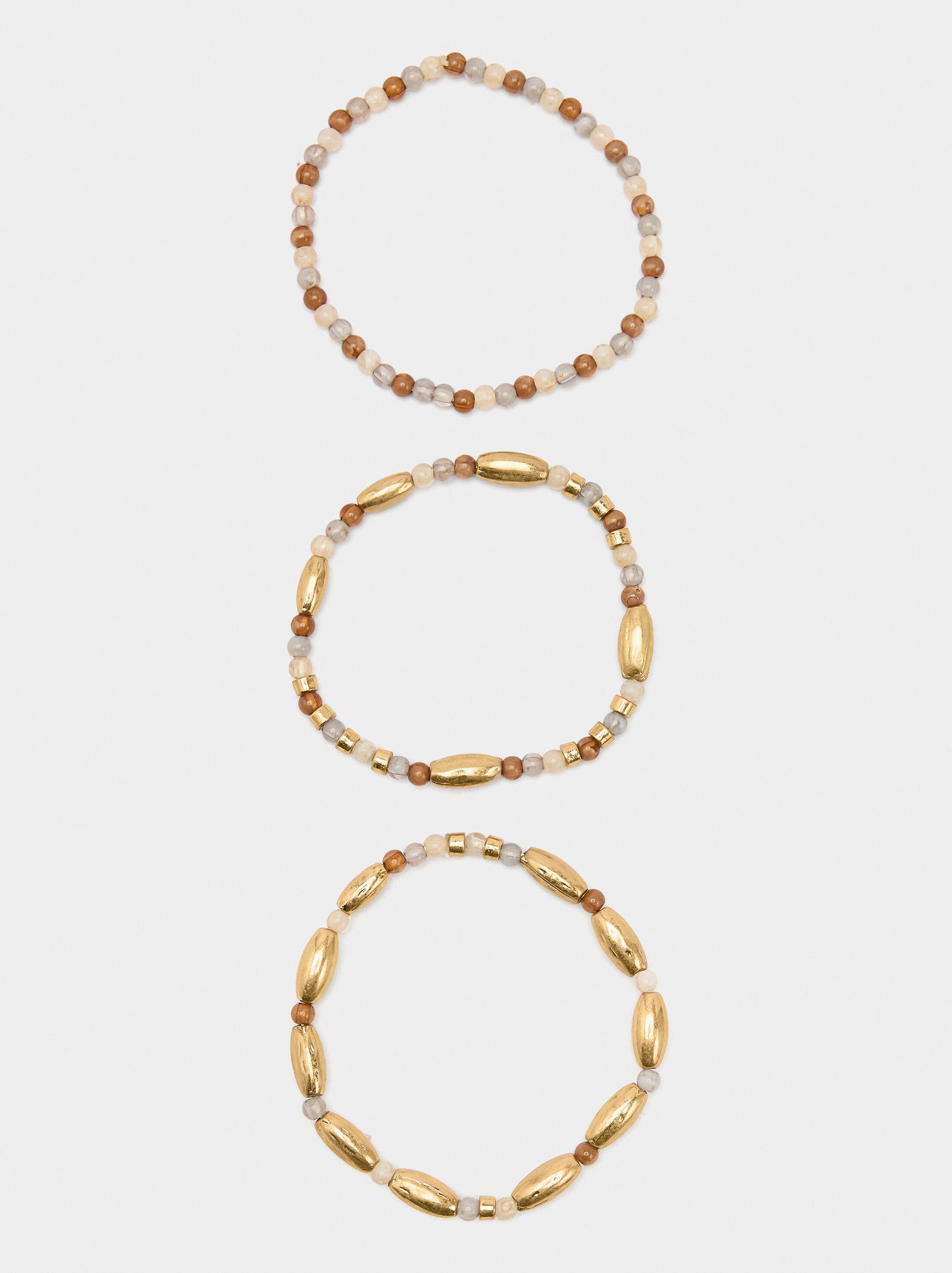 Conjunt de polseres elàstiques amb granadures image number 2.0