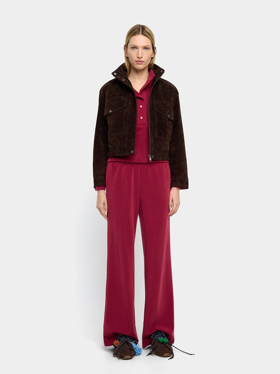 Pantalón con cintura elástica tacto suave