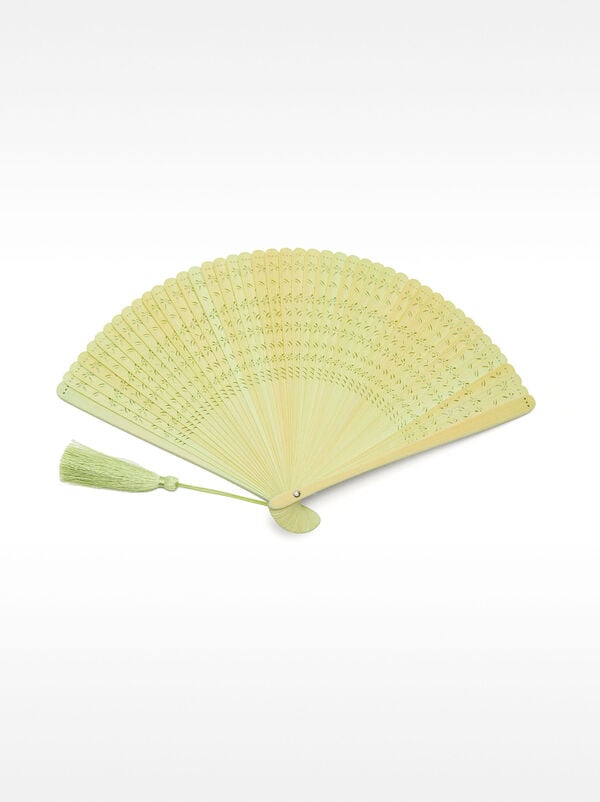 Bamboo dragonfly fan