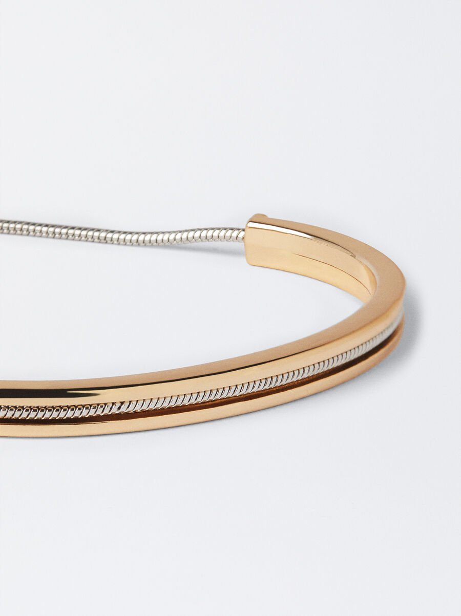 Three-tone bracelet