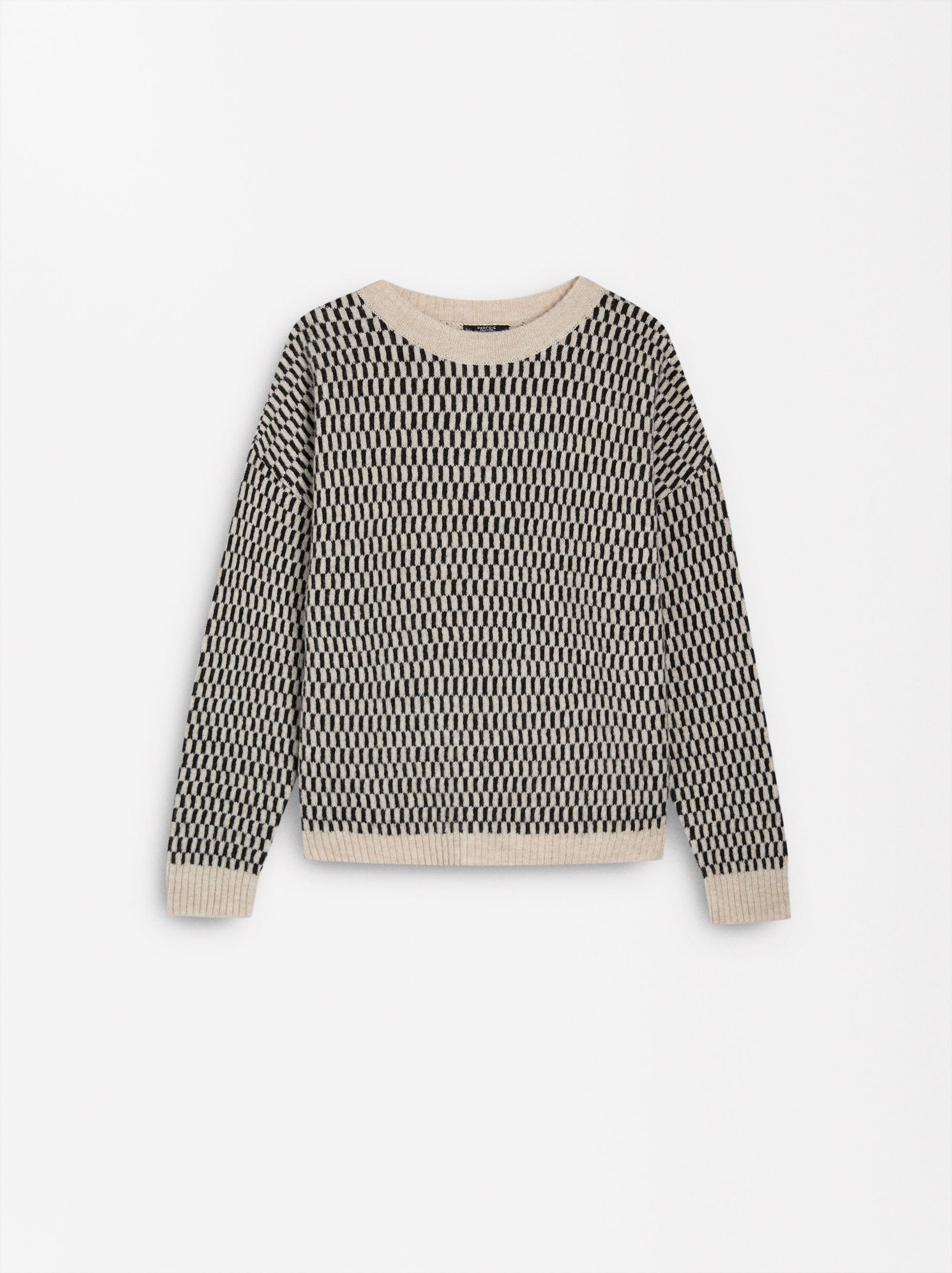 Pullover in maglia jacquard image number 5.0