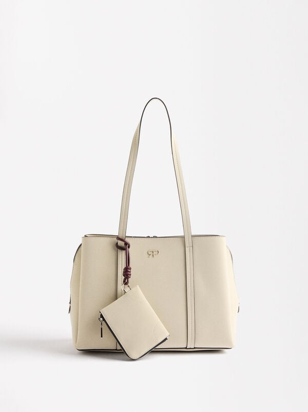 Soft texture shopper bag