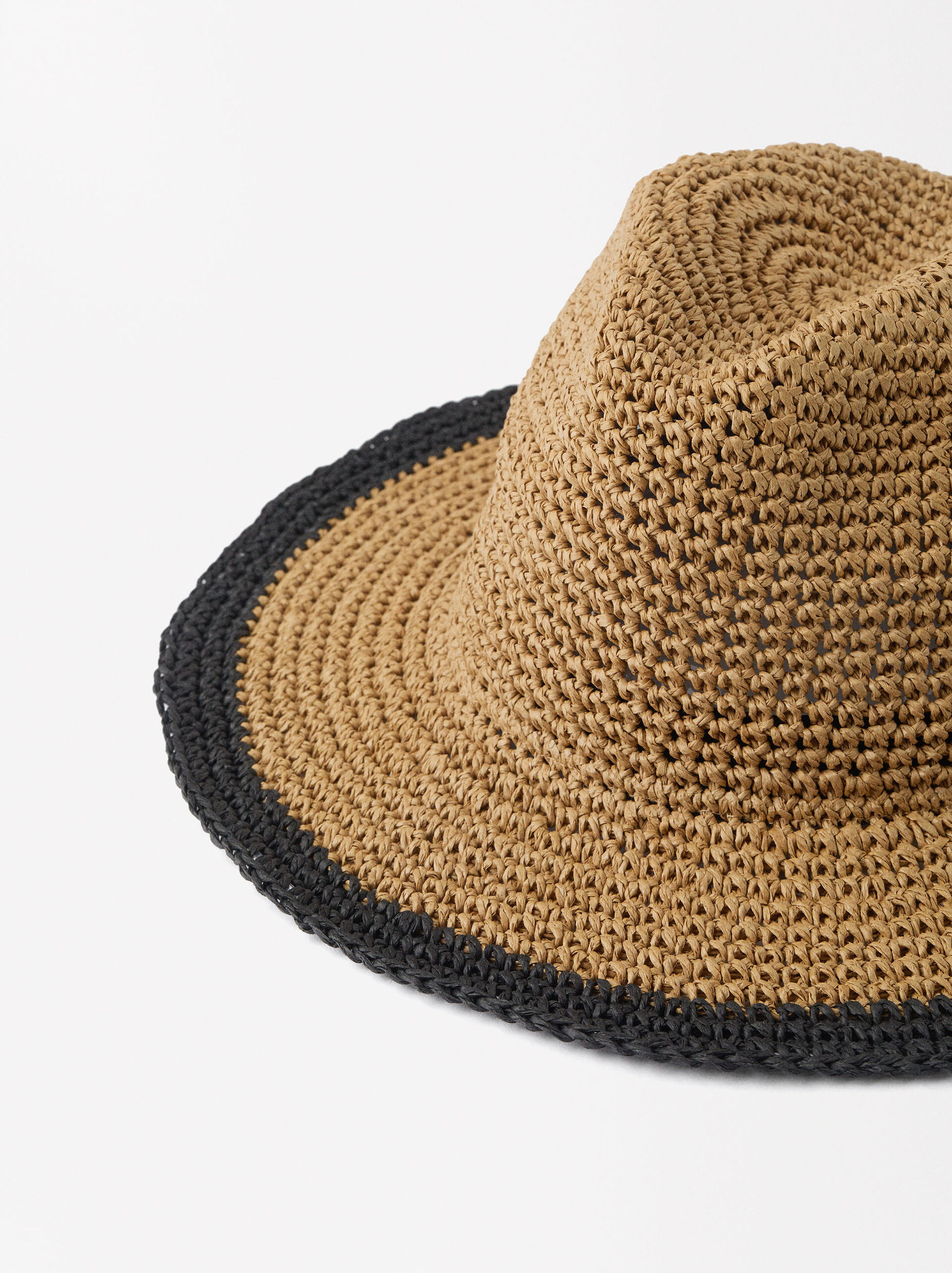 Straw-Effect Hat image number 1.0