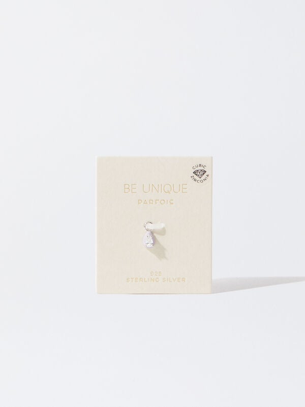 925 silver crystal charm