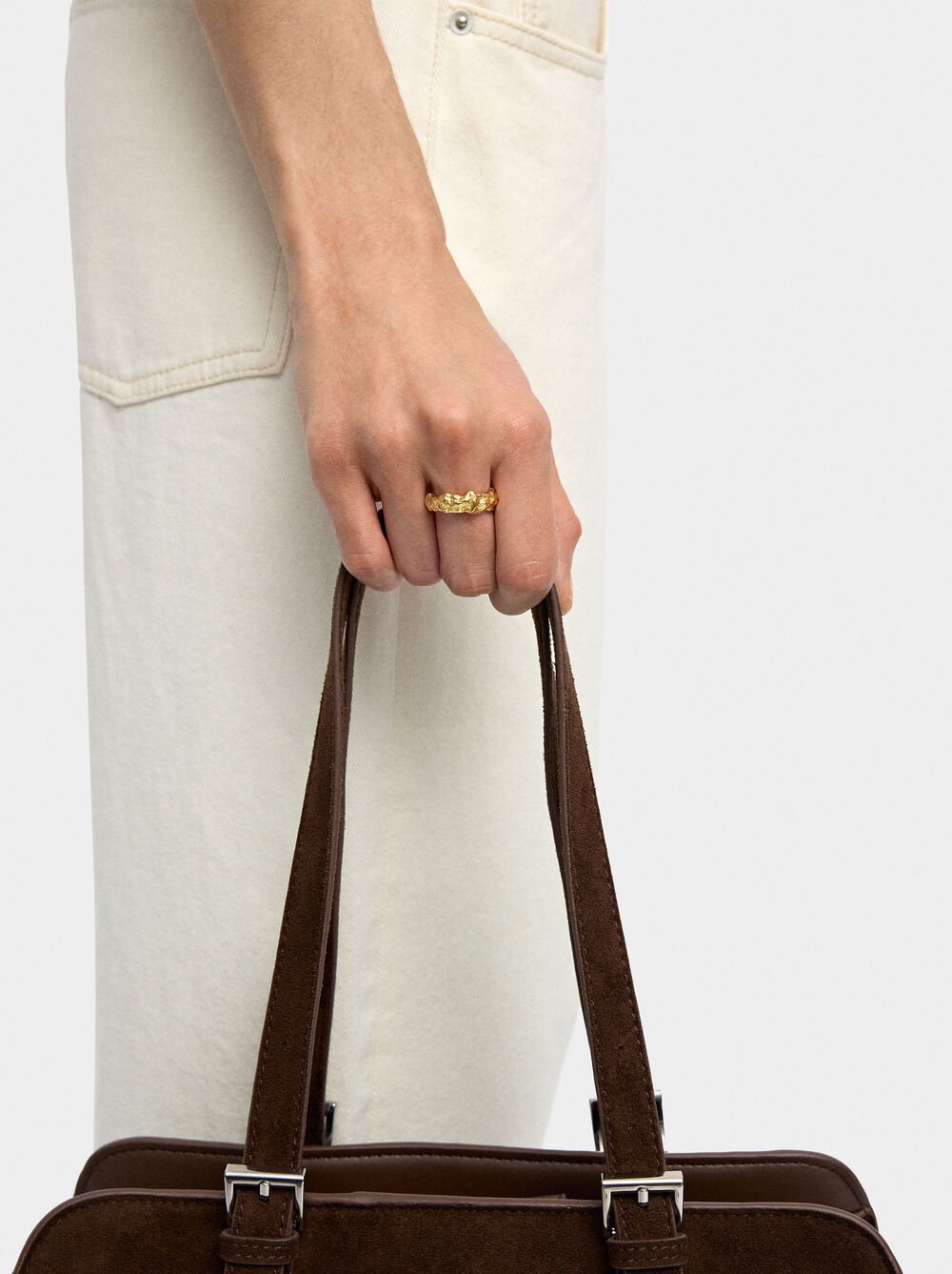 Irregular ring – 925 sterling silver