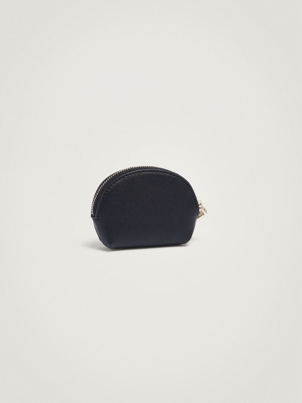Plain Coin Purse With Zip Fastening