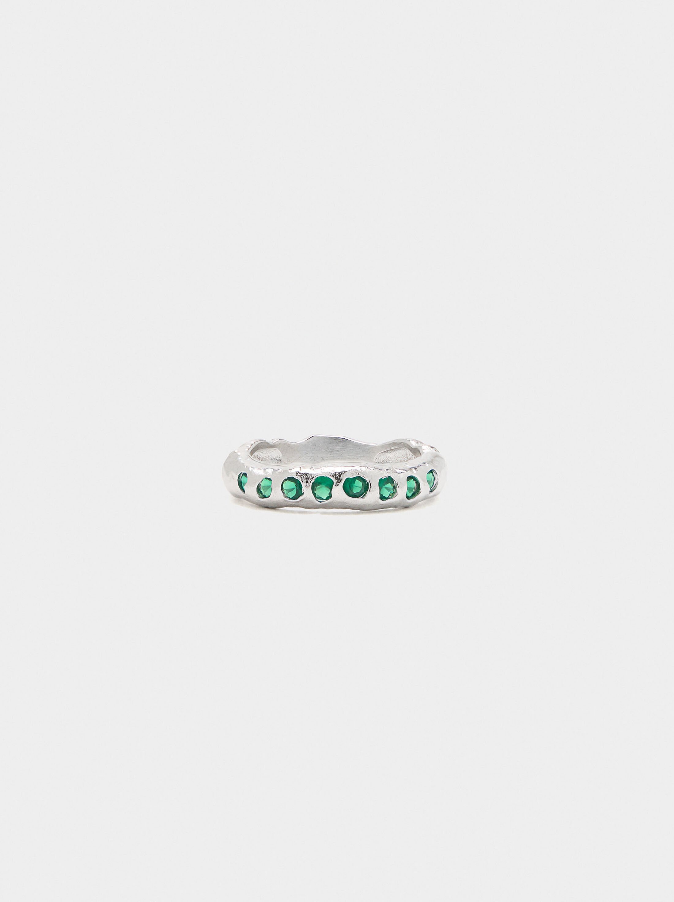 Irregular ring with stones image number 0.0
