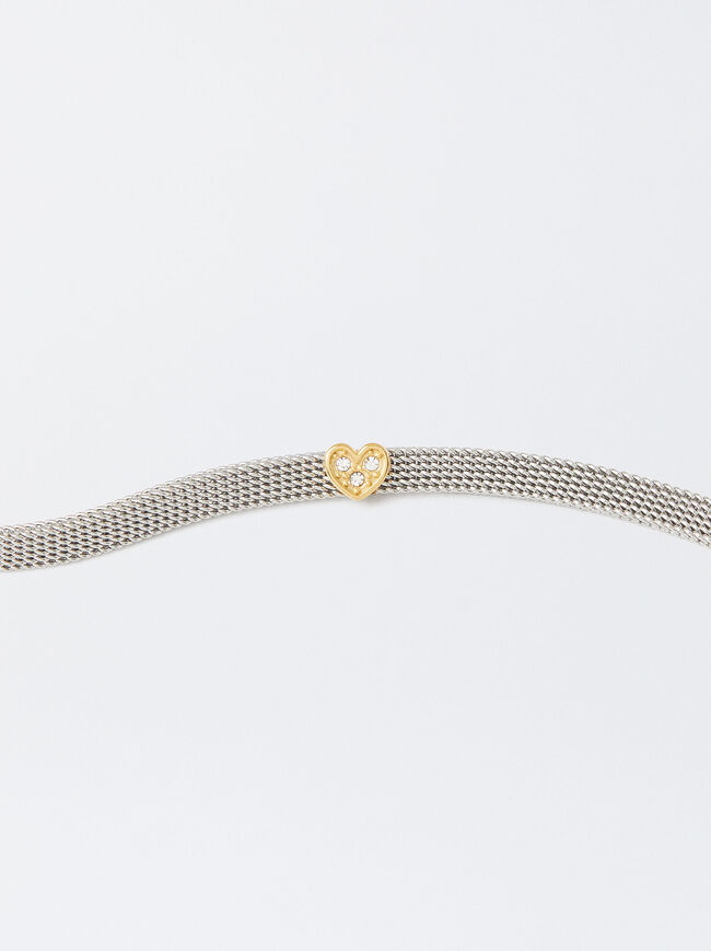 Sstainless Steel Heart Bracelet
