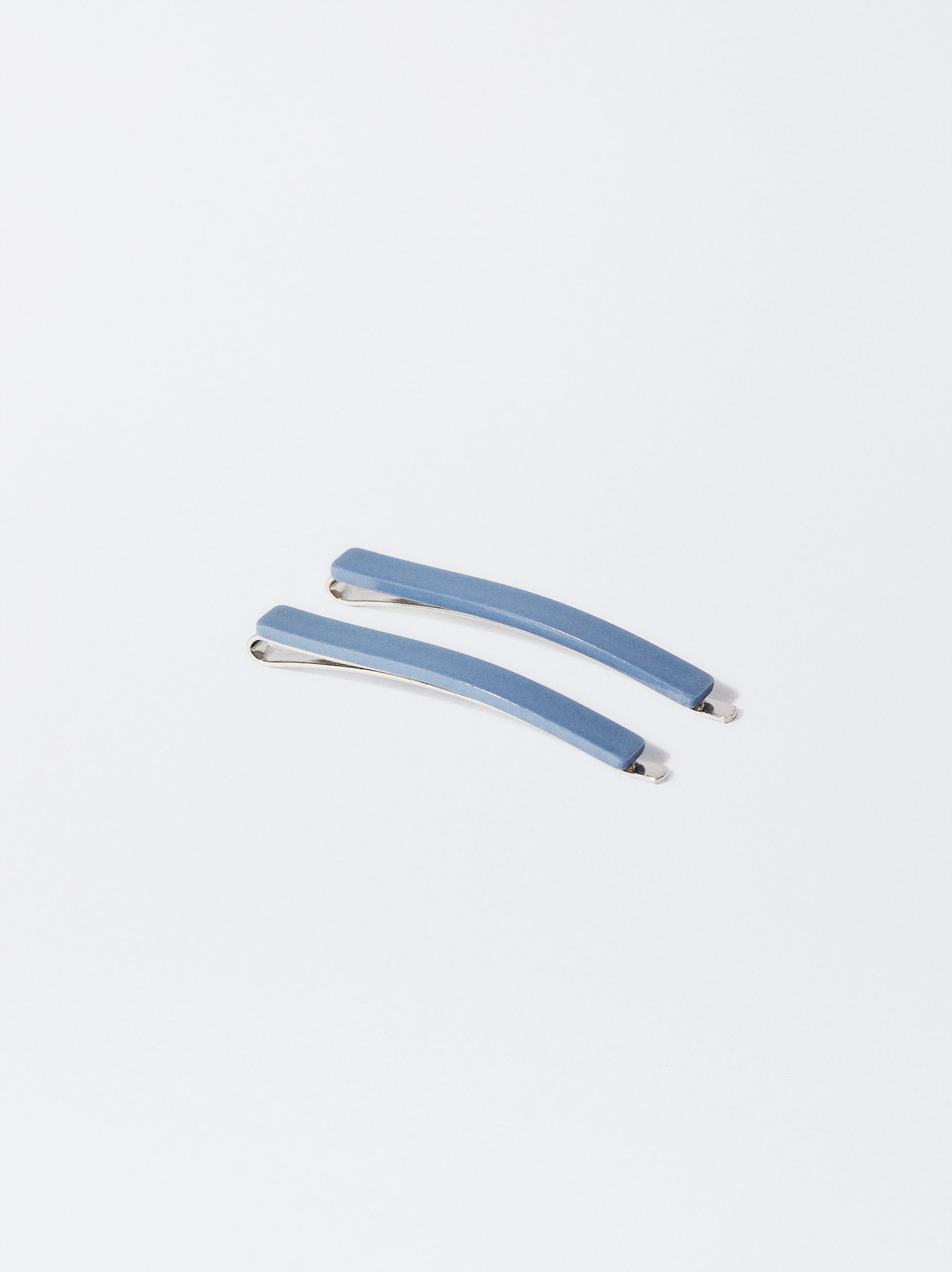 Blue hotsell hair clips