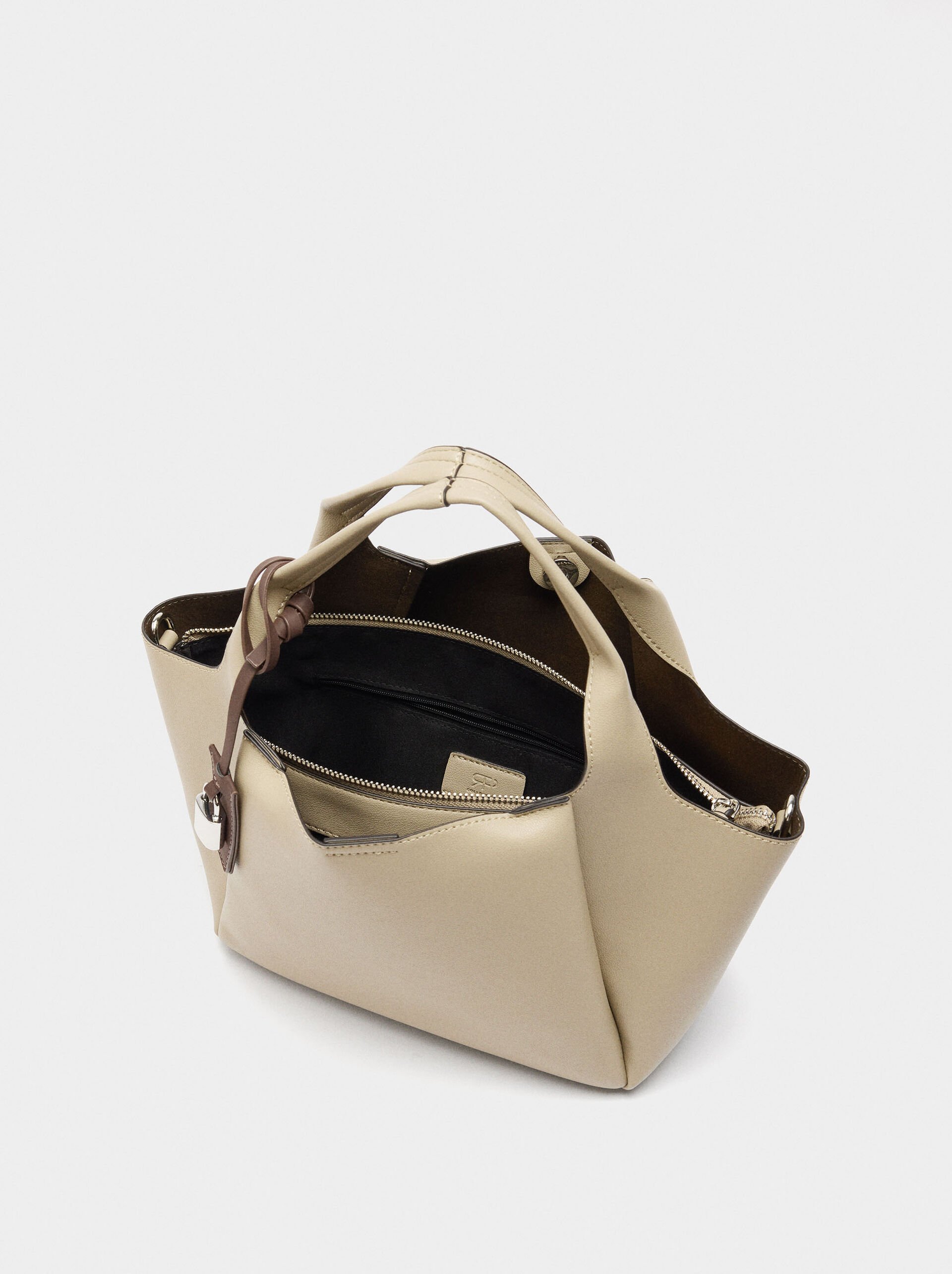 Tote-Tasche mit Anhänger image number 3.0
