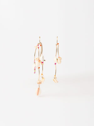 Long Earrings With Shells image number 0.0