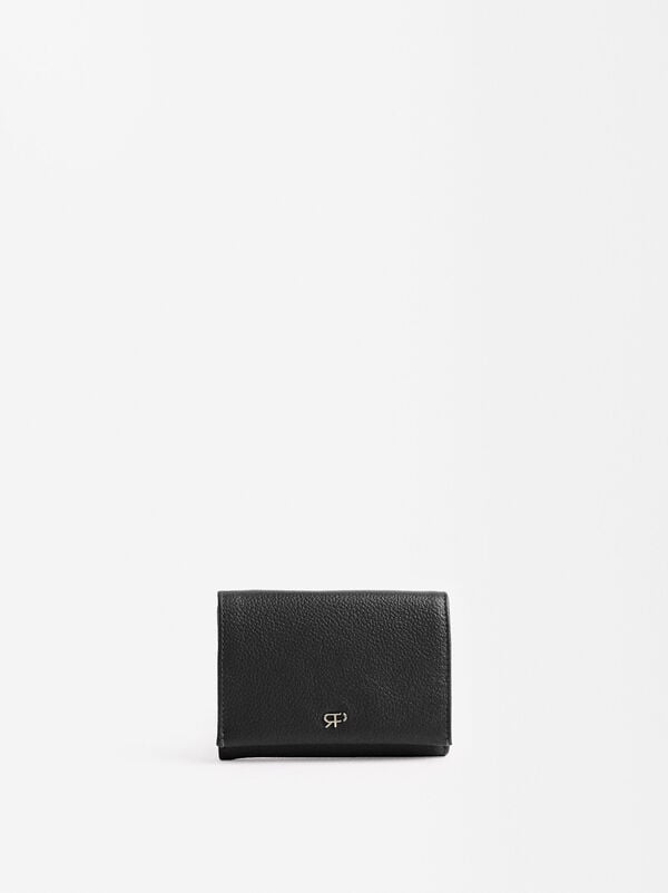 Leather cardholder