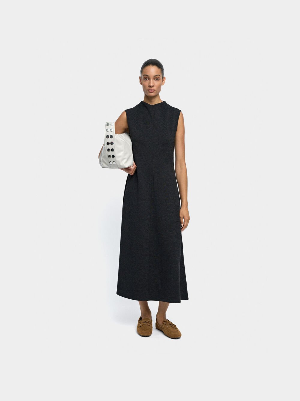 Long flared dress