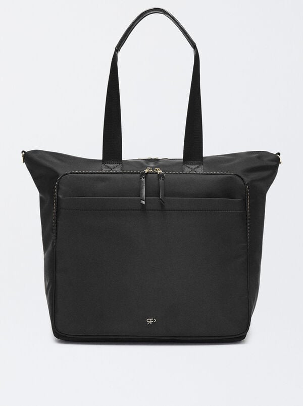 Nylon weekend bag