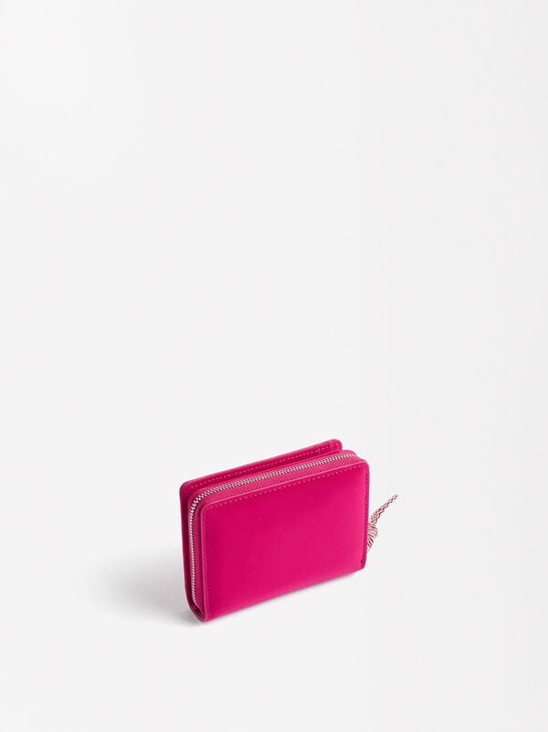 Wallet with soft texture