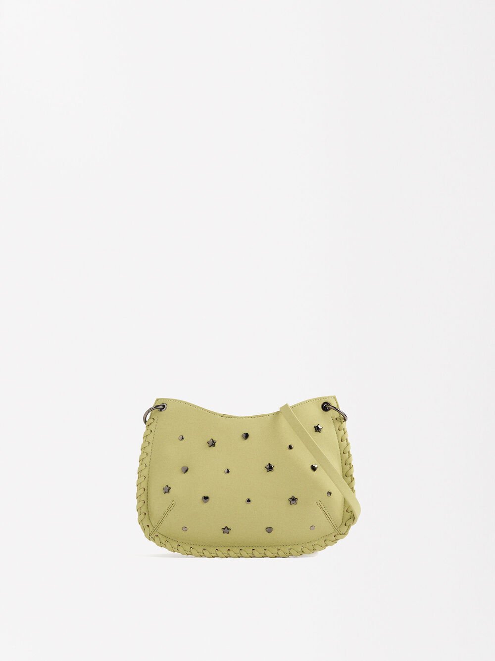 Shoulder bag with studs
