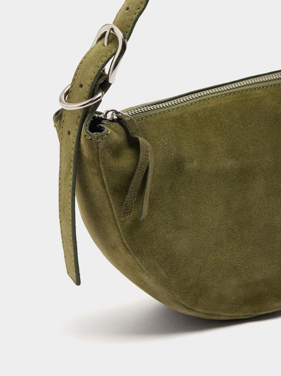 Bolso hobo de piel