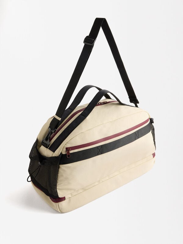 Nylon weekend bag