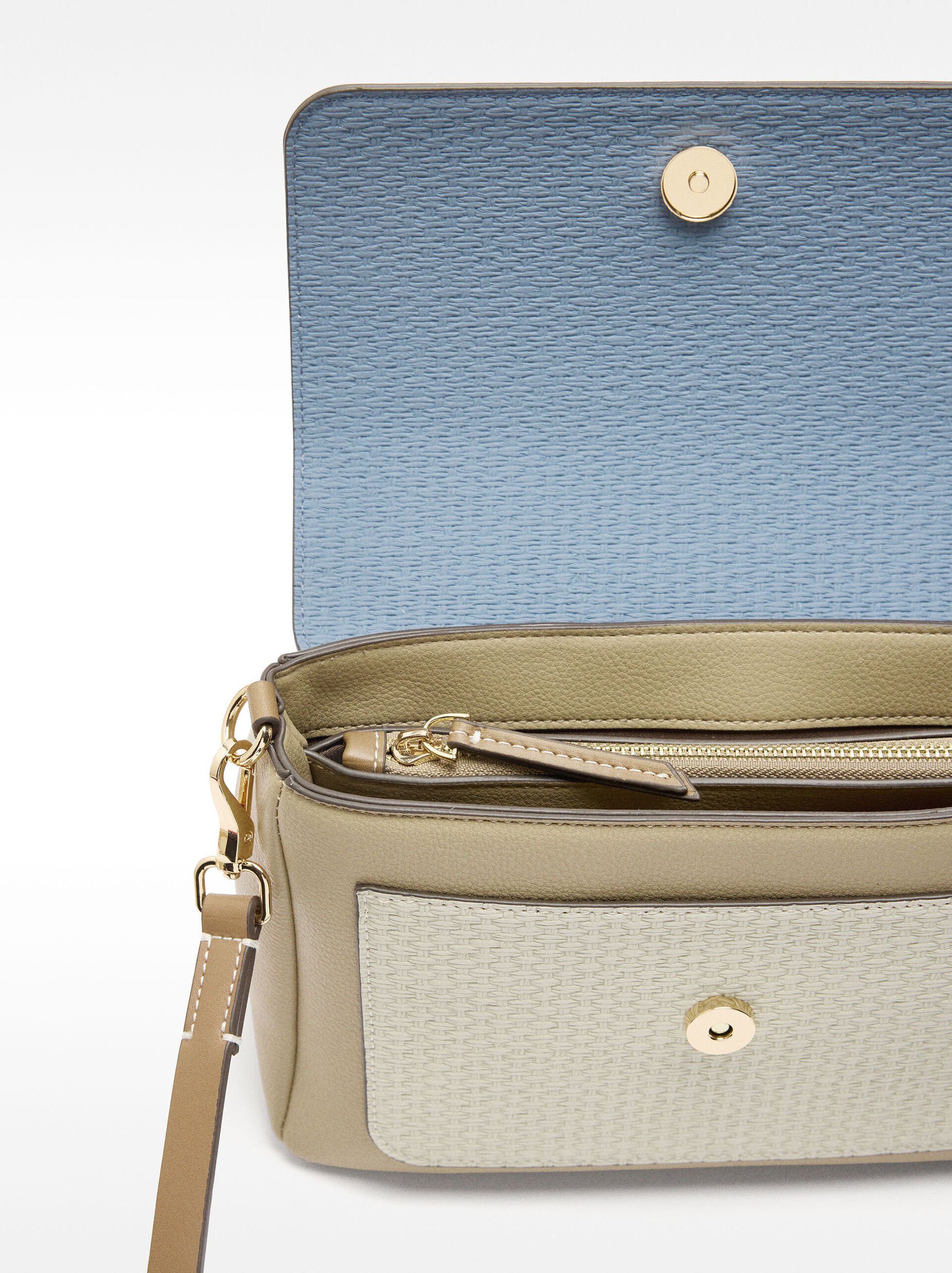 Color block crossbody bag image number 3.0