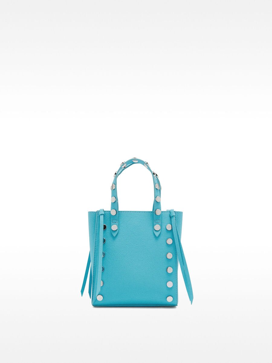 Borsa tote con borchie 