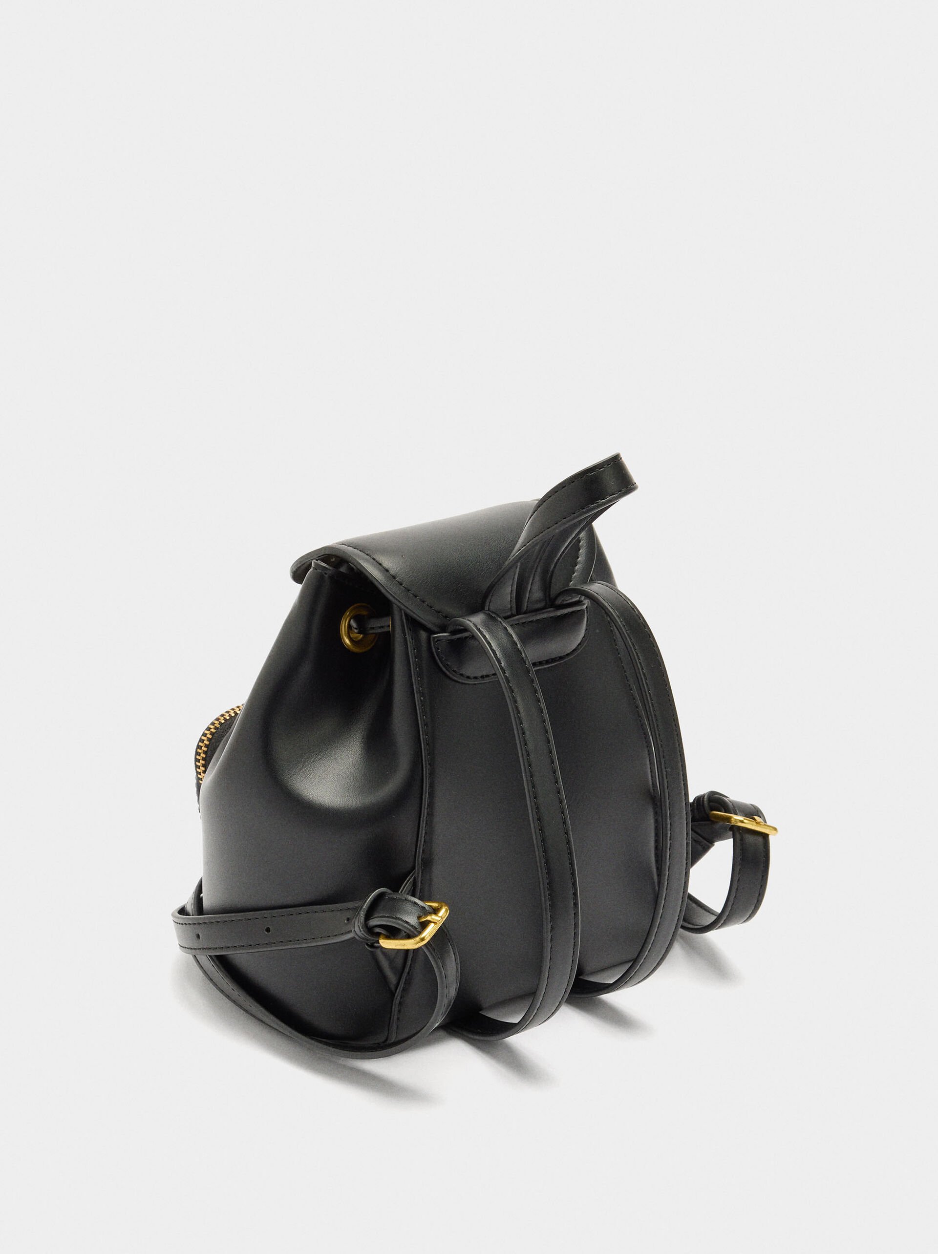 Mini sac à dos avec pendentif image number 3.0