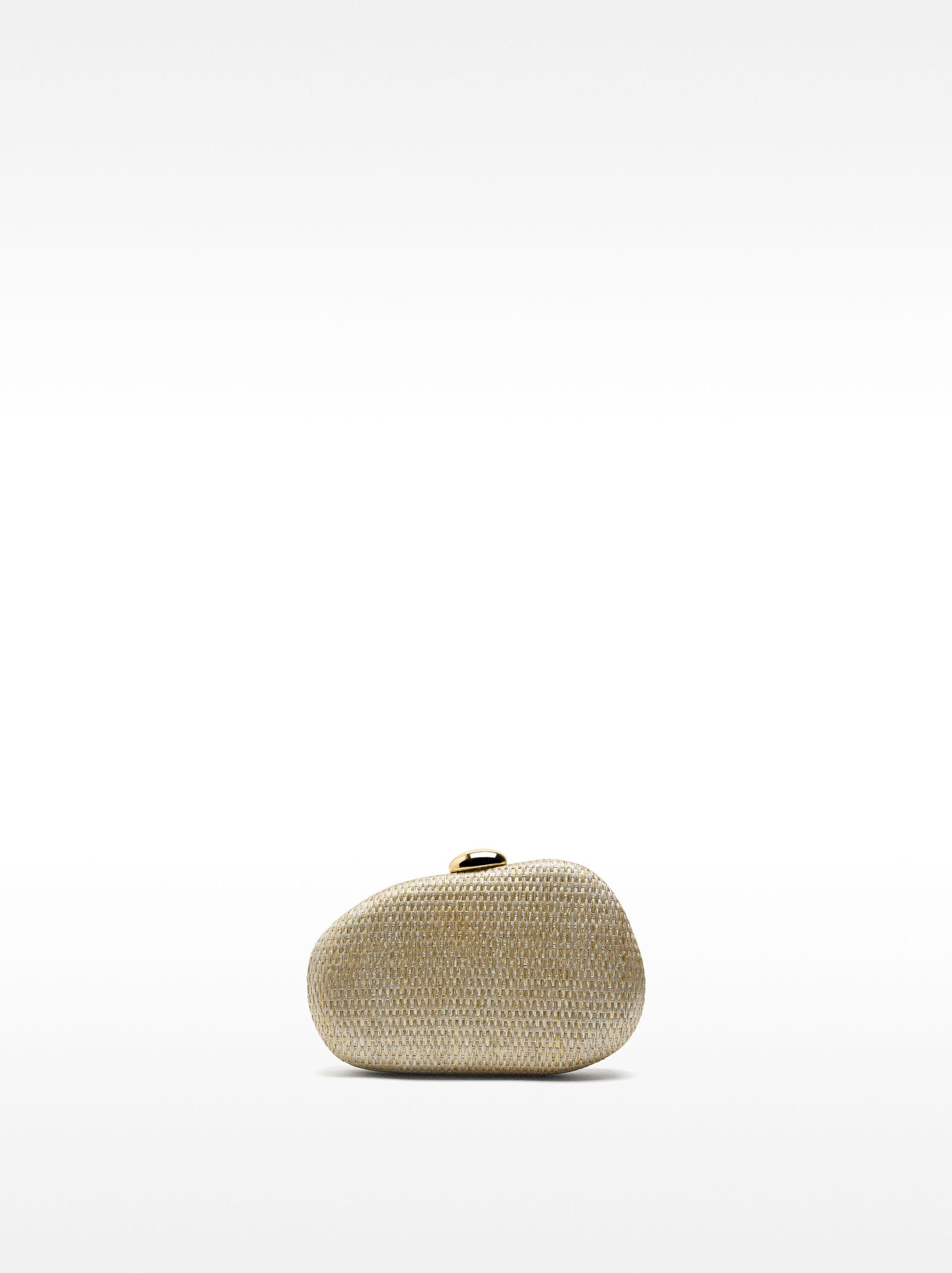 Clutch de fiesta efecto rafia image number 0.0