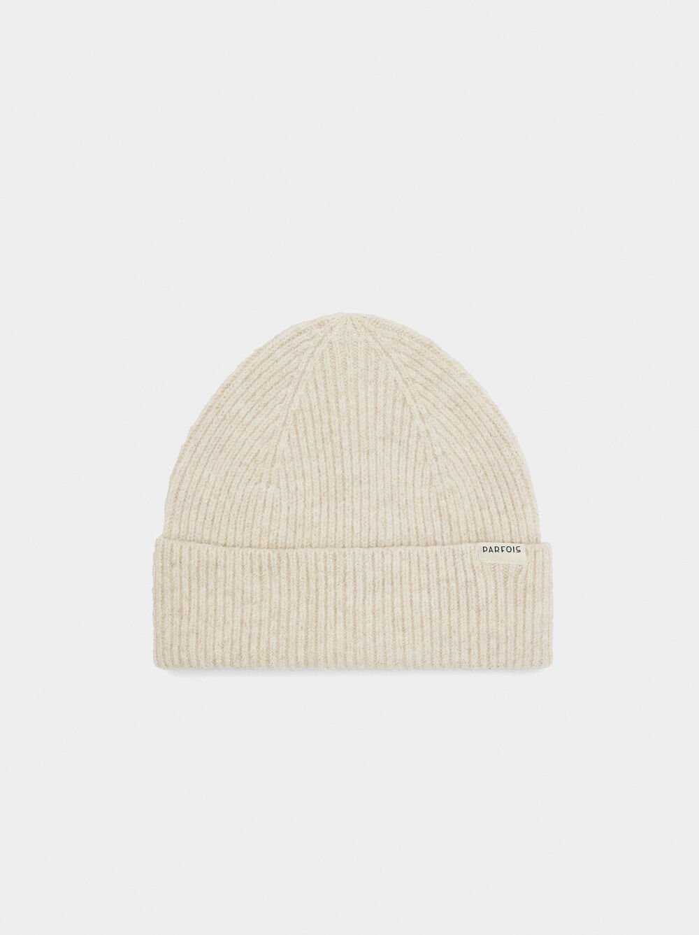 Ribbed hat with cuff