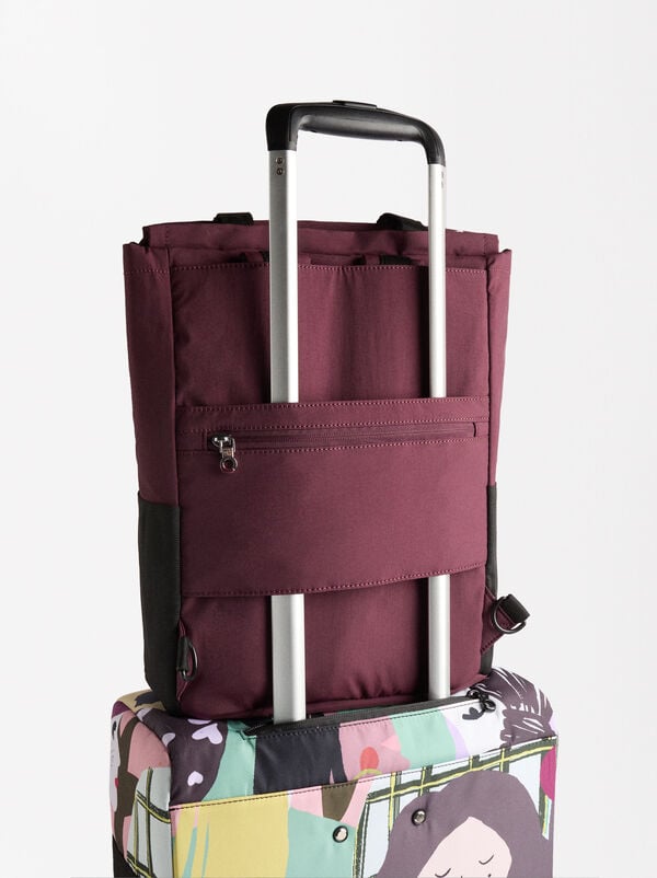 Nylon cabin backpack