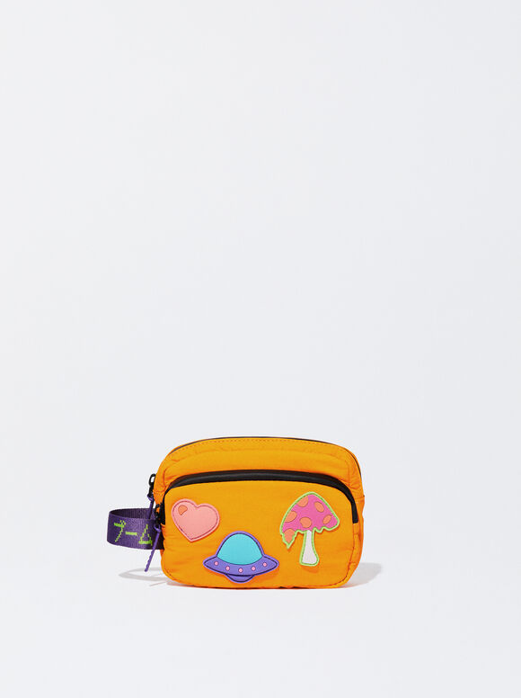 Printed Multi-Purpose Bag, Orange, hi-res
