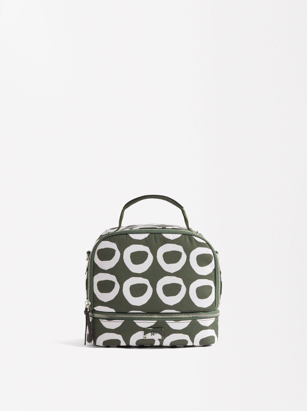 Printed nylon lunch bag