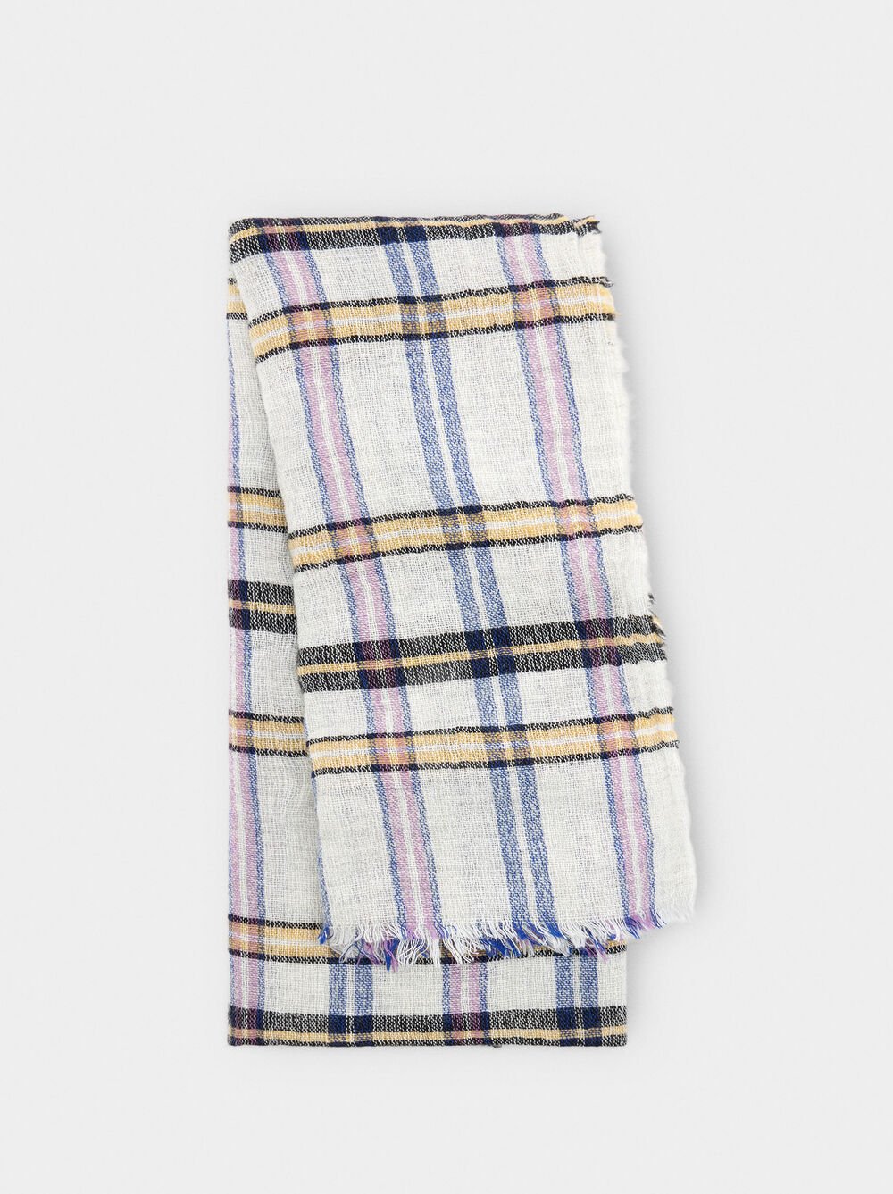 Printed pashmina with wool