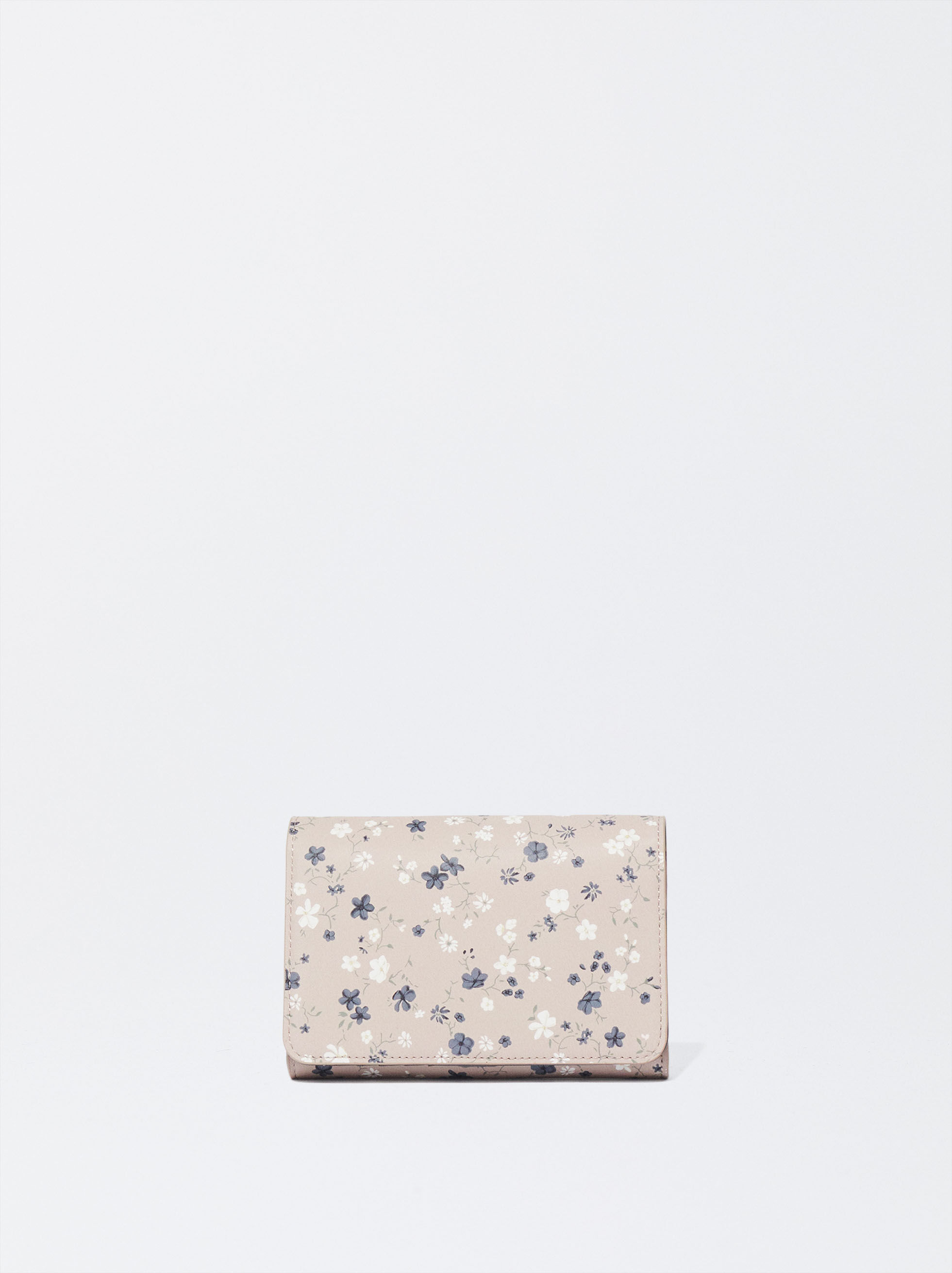 Flower print deals purse