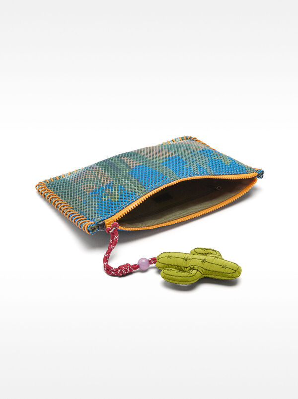 Printed envelope handbag
