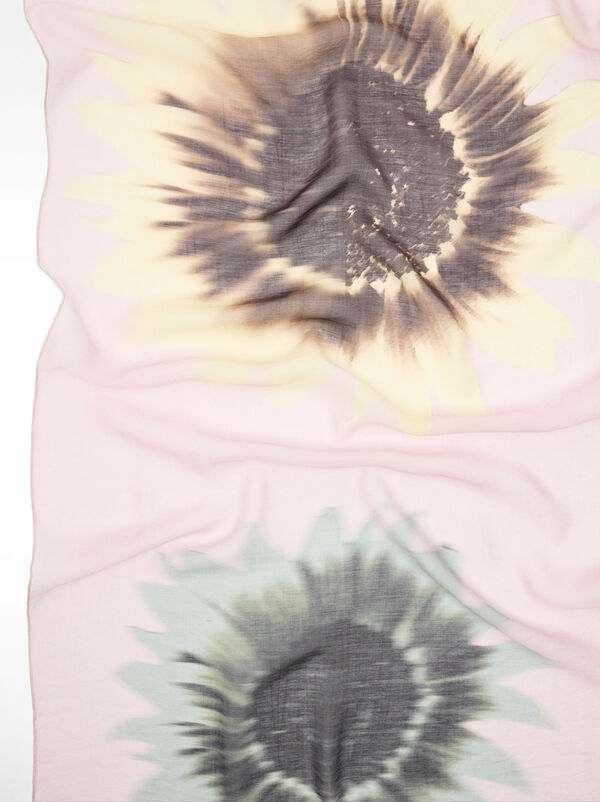 Tuch mit Blumenprint