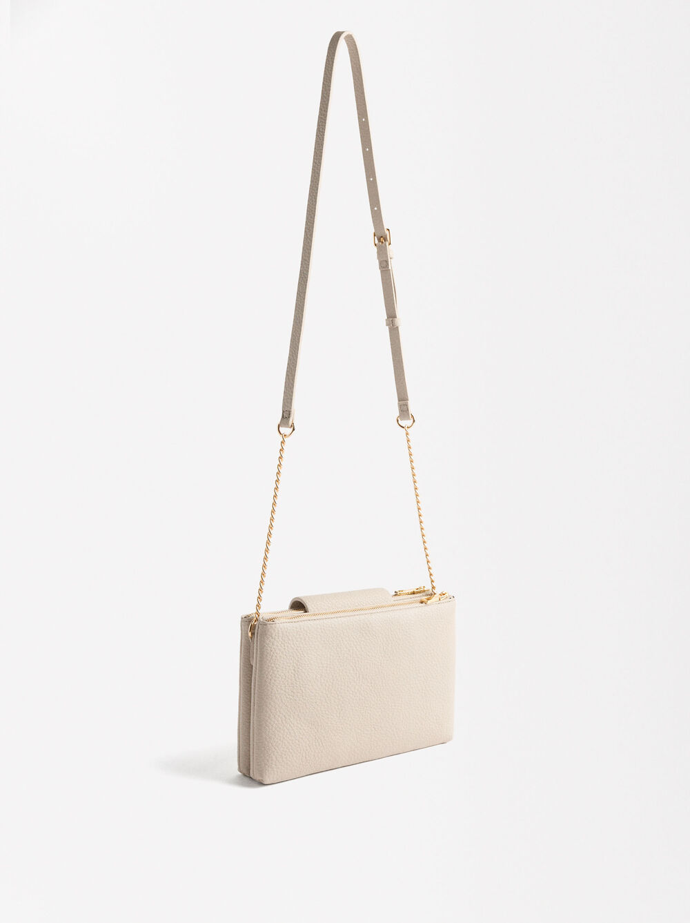 Strukturierte Umhängetasche