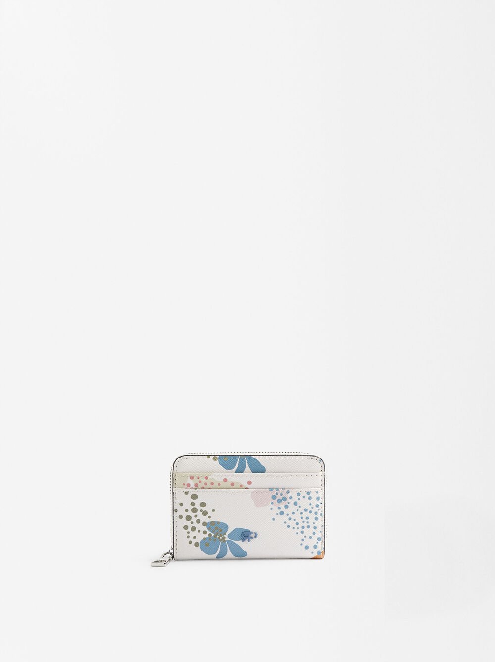Cartera estampado floral XS