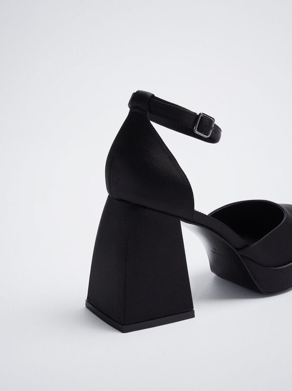 Zapato Tacón Plataforma Negro - Mujer - Zapatos de -