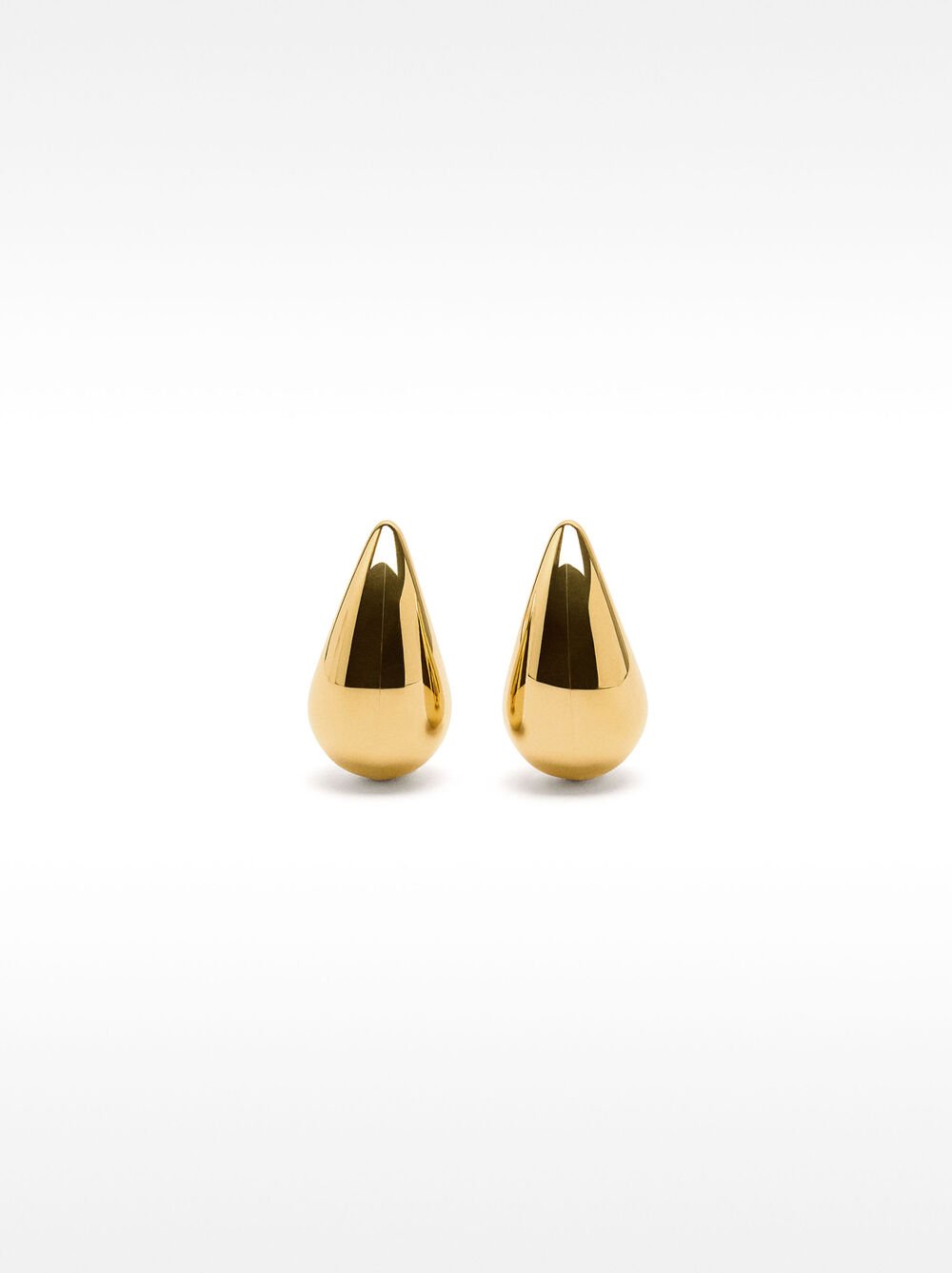 Pendientes gota - acero inoxidable